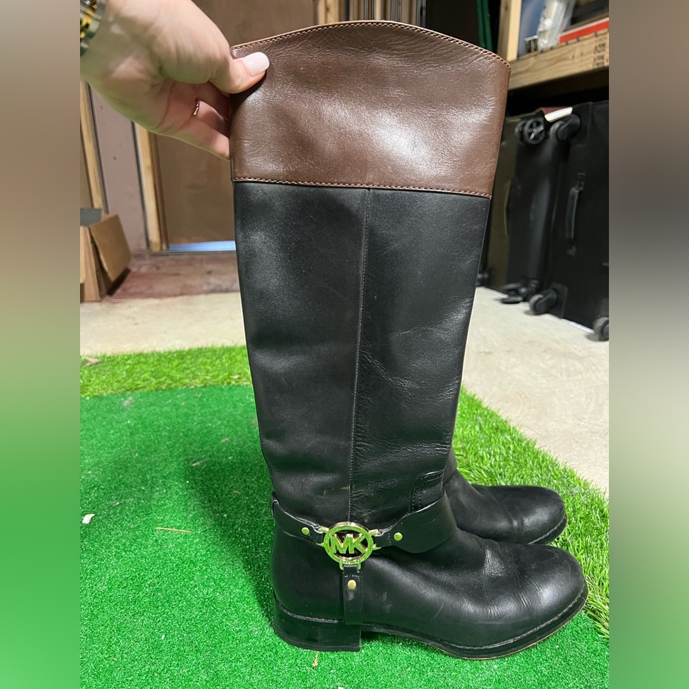 Michael Kors riding boots